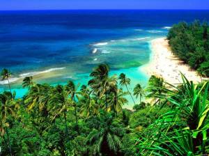 Kee Beach, Kauai, Hawaii